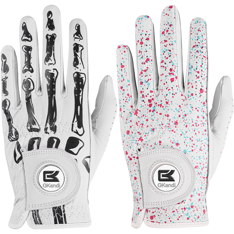 Golf Ball Premium - Cabretta Leather Golf Gloves for Men