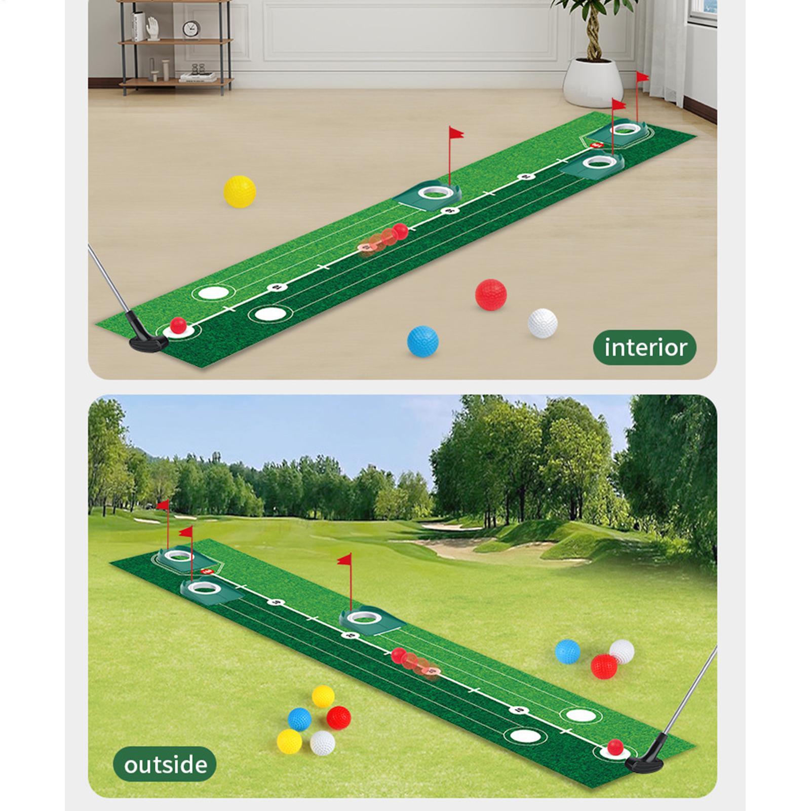 Golf Equipment For Kids - Putting Mat Kids Golf Training Toy
