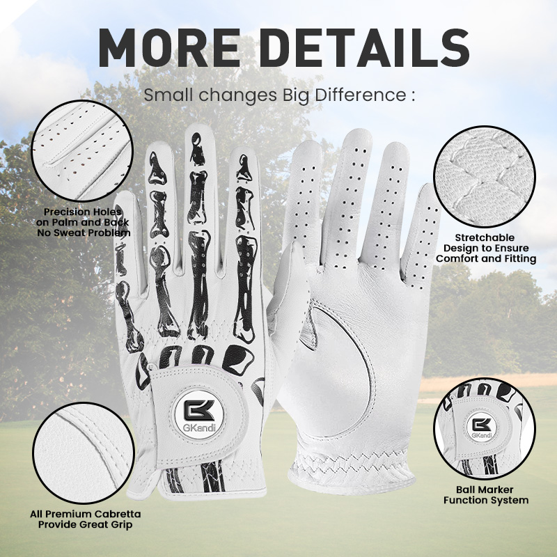 Cabretta Leather Golf Gloves f – обзор и цена Golf Ball Premium