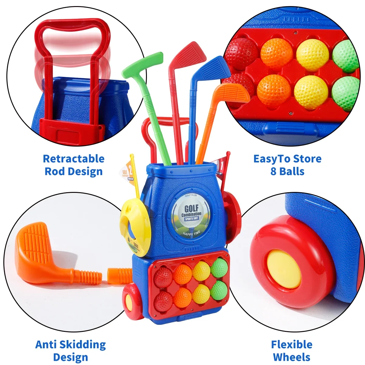 Upgraded Kids Golf Cart Toy wi – обзор и цена Golf Equipment For Kids