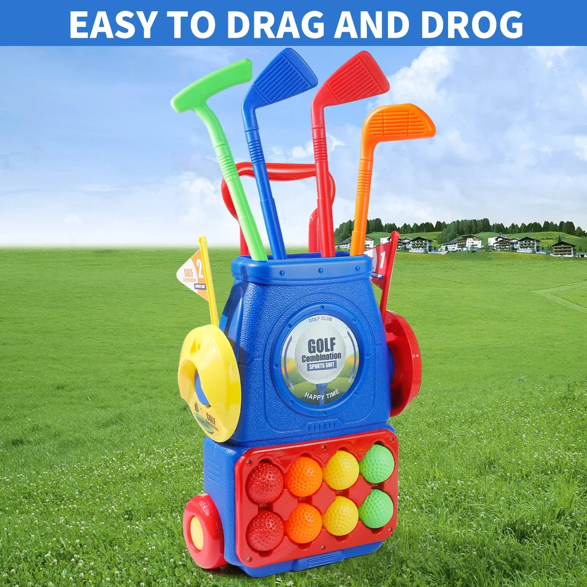 Upgraded Kids Golf Cart Toy wi – обзор и цена Golf Equipment For Kids