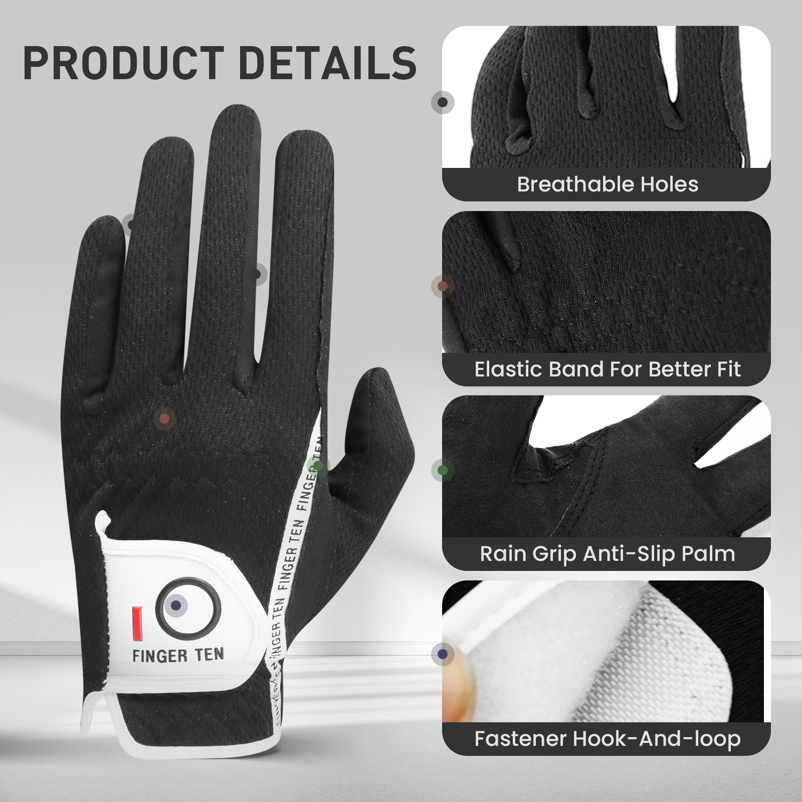 3 Pack Breathable Great Grip G – обзор и цена Golf Glove Cadet