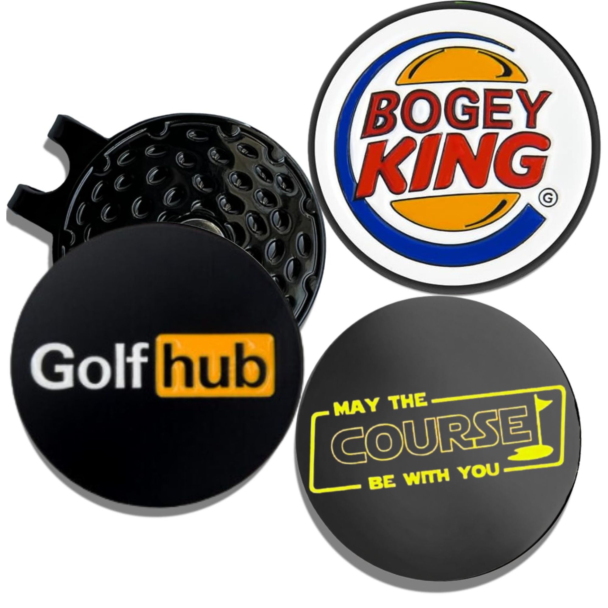 3 Pcs Funny Golf Ball Markers  – обзор и цена Golf Ball Premium