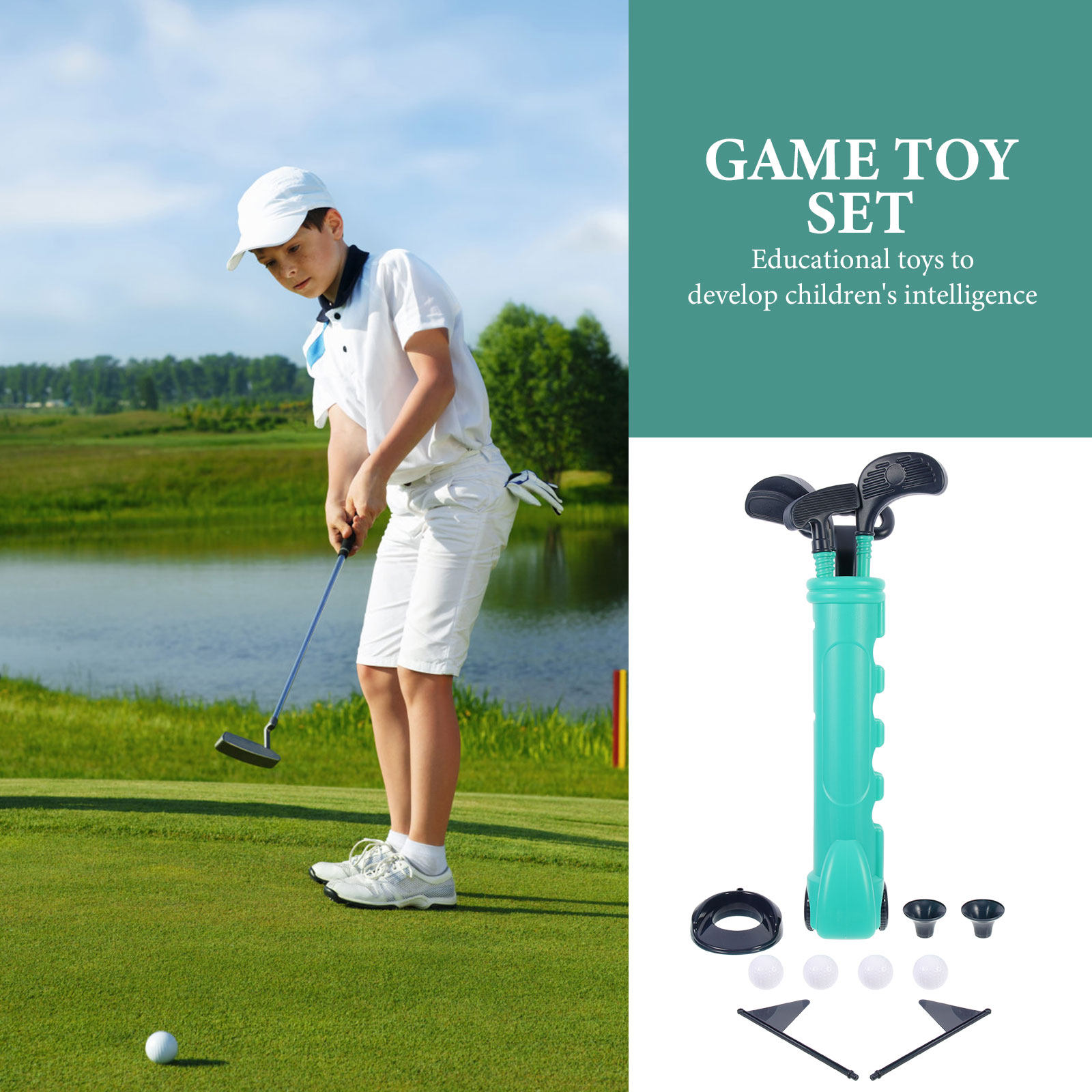 1Set Kids Golfs Play Set Porta – обзор и цена Golf Equipment For Kids